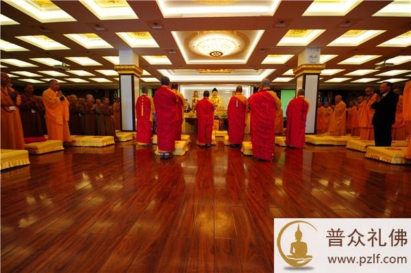 中华人间佛教联合总会到访龙泉寺